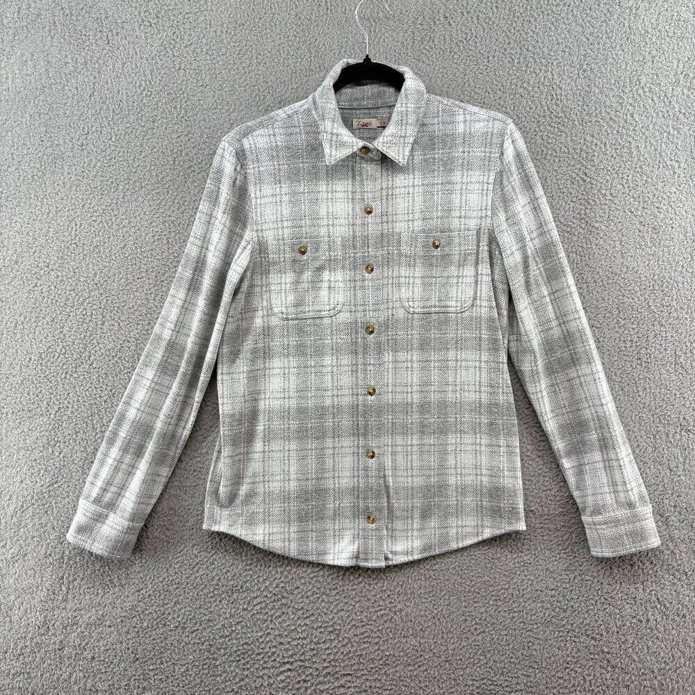 Faherty Flannel Sweater Shirt - Picture 2 of 11